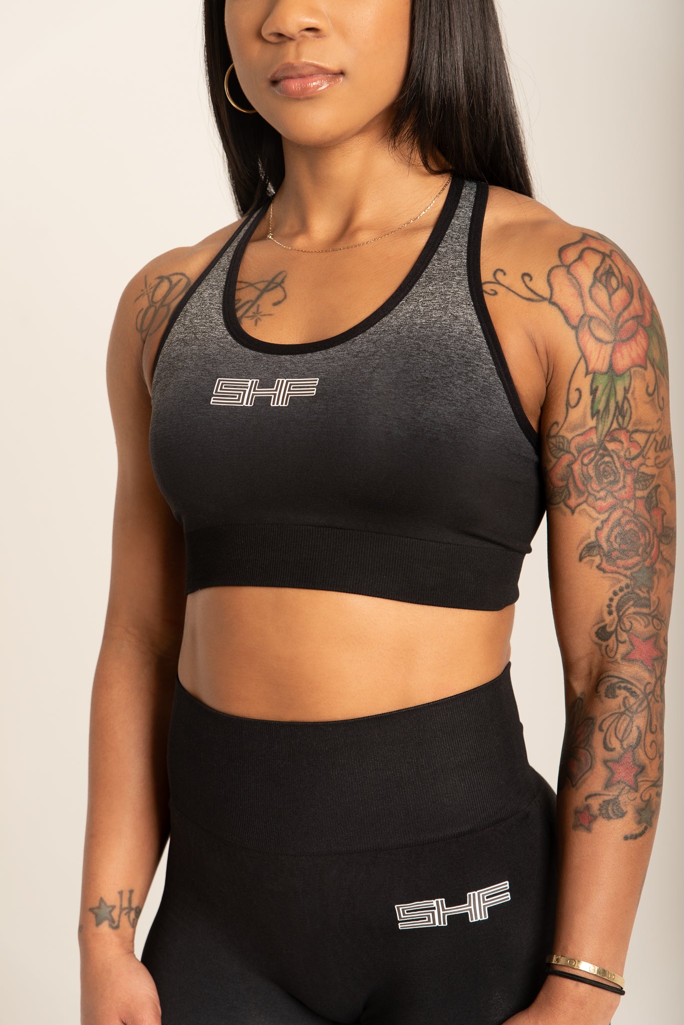 SHF LOGO SPORTS BRA