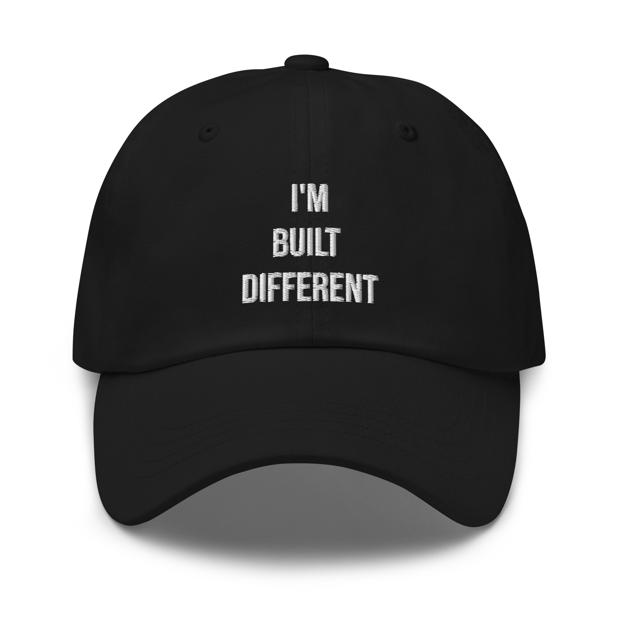 I'M BUILT DIFFERENT DAD HAT
