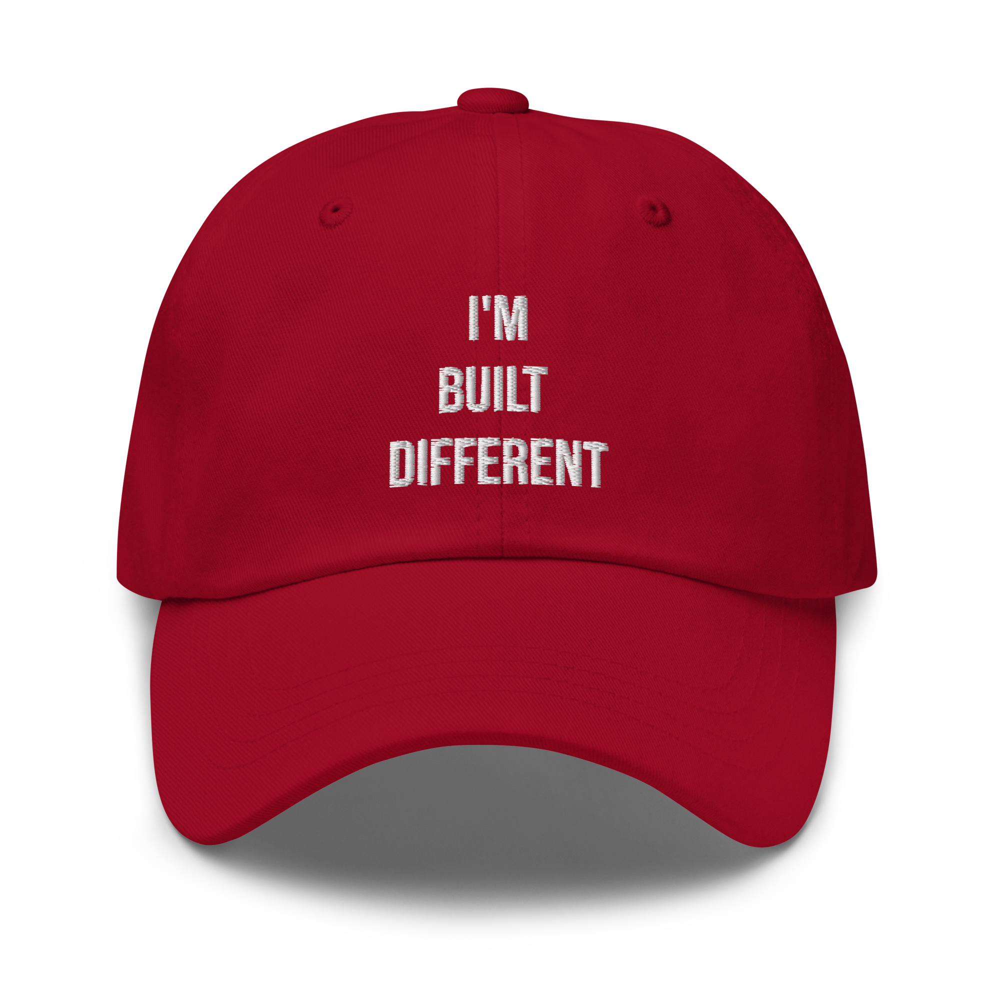 I'M BUILT DIFFERENT DAD HAT