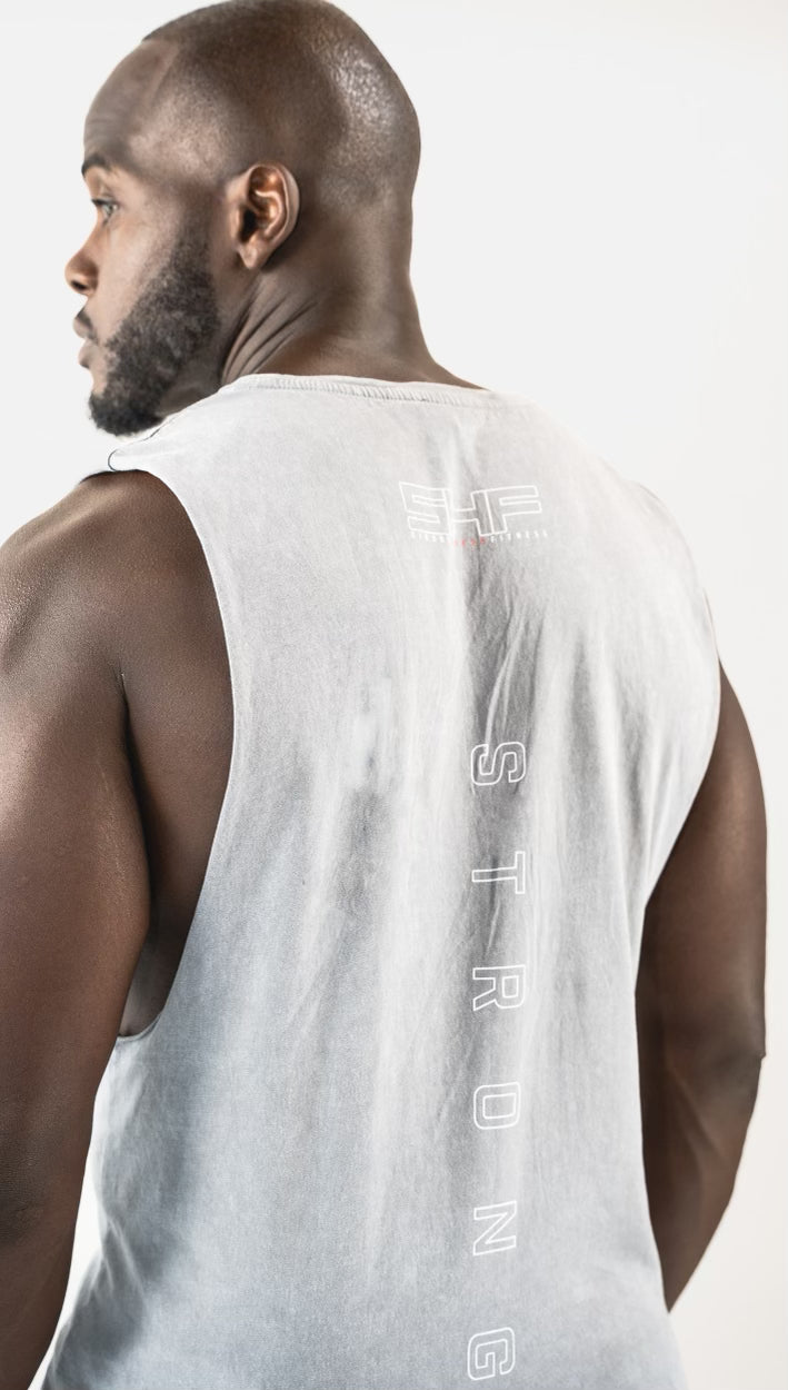 "I'm Built Different" Men's Muscle Tank Ash Stone